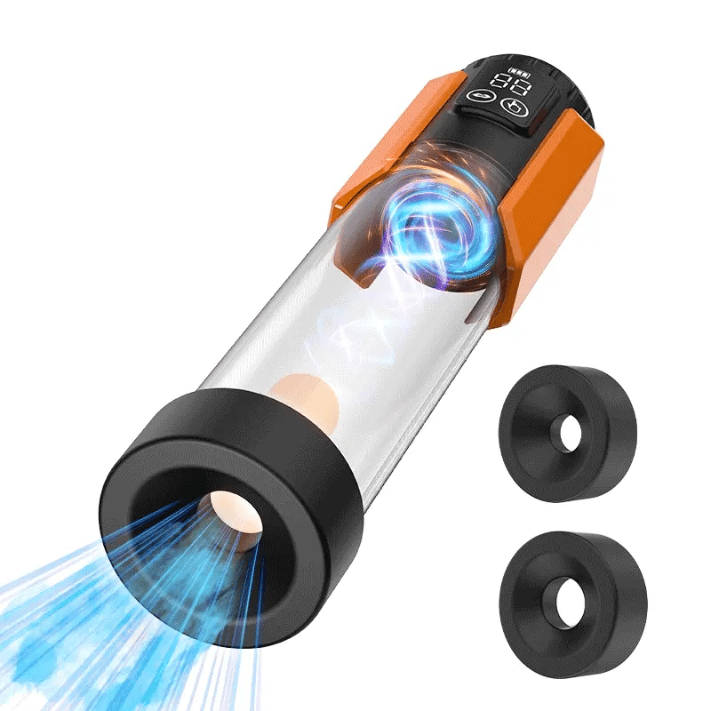 XP1 - Water Penis Pump with 5 Suction Levels, Hot & Cool Hydro Training System