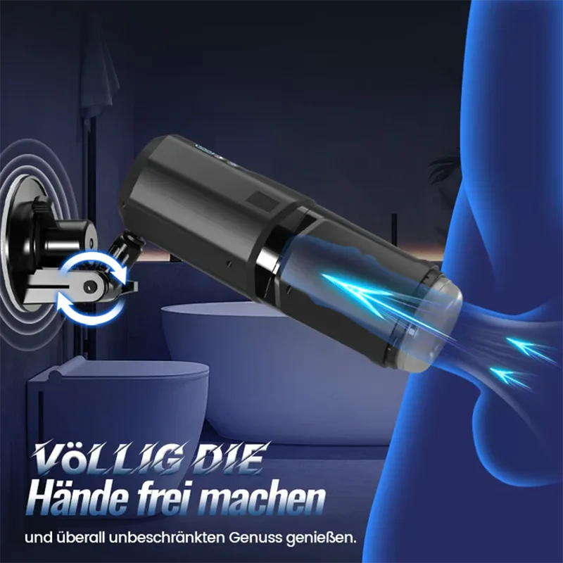 XR19 – Hands Free Masturbator Thrusting Rotating Vibrating App Interaction
