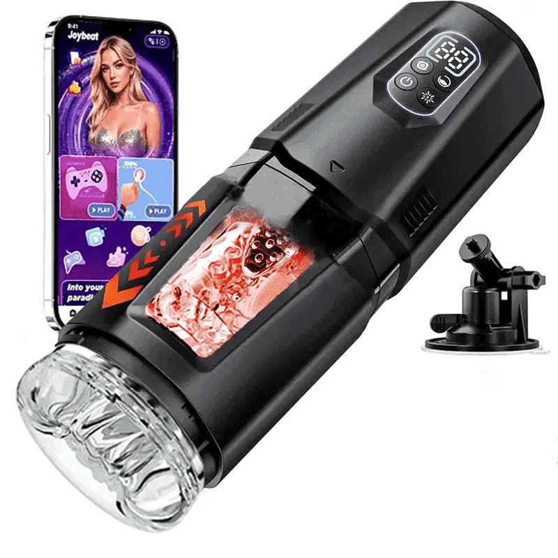 XR19 – Hands Free Masturbator Thrusting Rotating Vibrating App Interaction