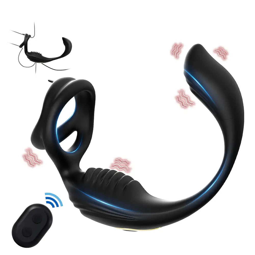 PM5 - Dual Motor Prostate Massager with Multi-Point Stimulation & Remote Control