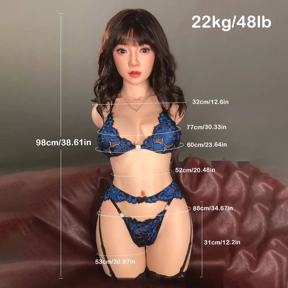 Elena - 48LB Life Size Sexy Doll Japanese SIlicone Sex Doll