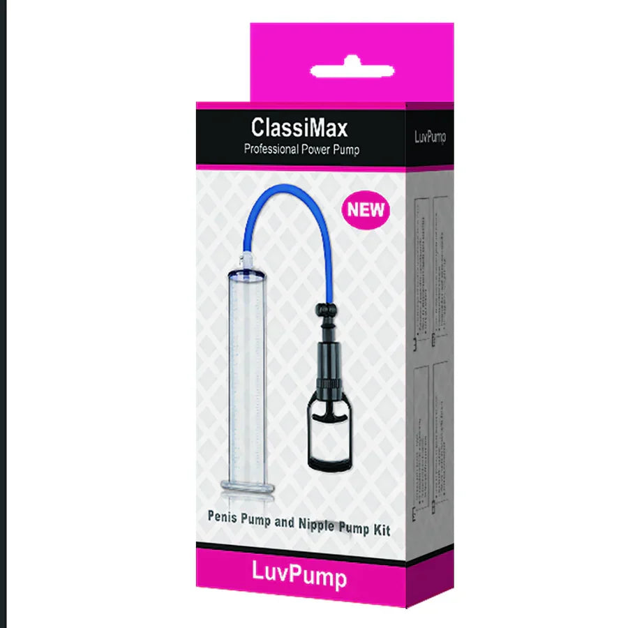 XP103S - ClassiMax T-Handle Manual Penis Pump with Quick-Disconnect & Pressure Control