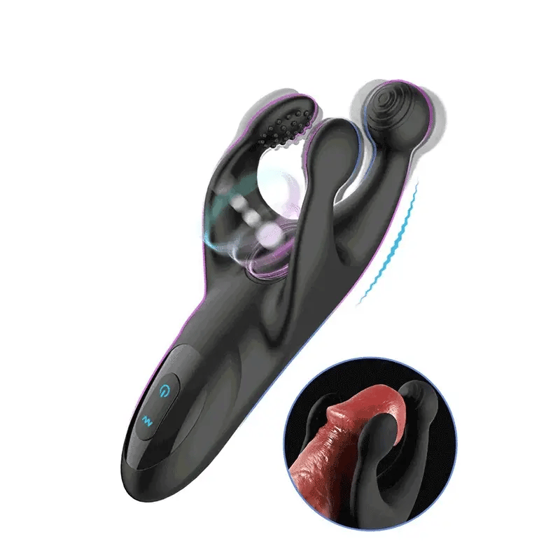 XG9 - Portable Glans Trainer Masturbator with 10 Vibration Patting Stimulation