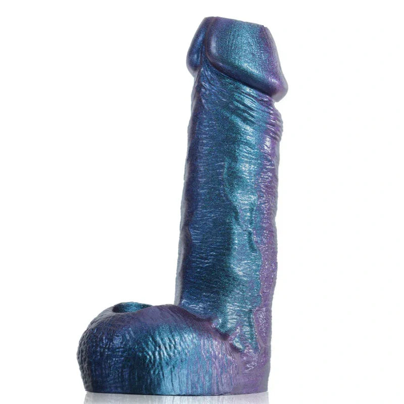 CS39 - 6.3" x 1.5" Open-Ended Platinum Silicone Cock Sleeve