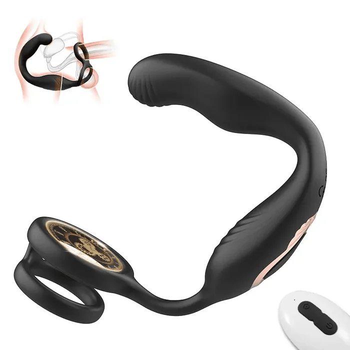 PM10 - Wearable Multi-Point Stimulation Prostate Massager with 10 Vibration & 360° Rotating Modes