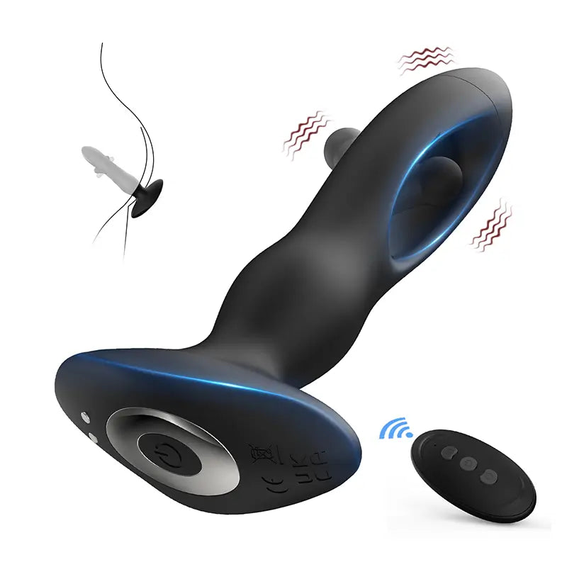 PM4 - Remote Control Prostate Massager with Vibrating & Thrusting Motion