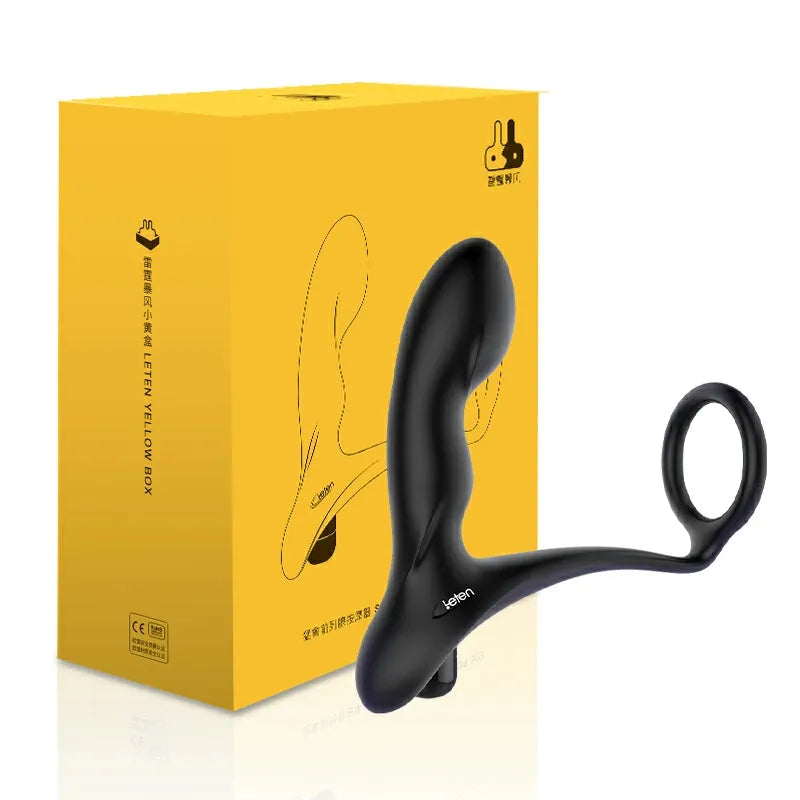 PM1 - Leten Raptor Prostate Massager with Dual Stimulation & 7 Vibration Modes