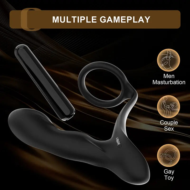 PM1 - Leten Raptor Prostate Massager with Dual Stimulation & 7 Vibration Modes
