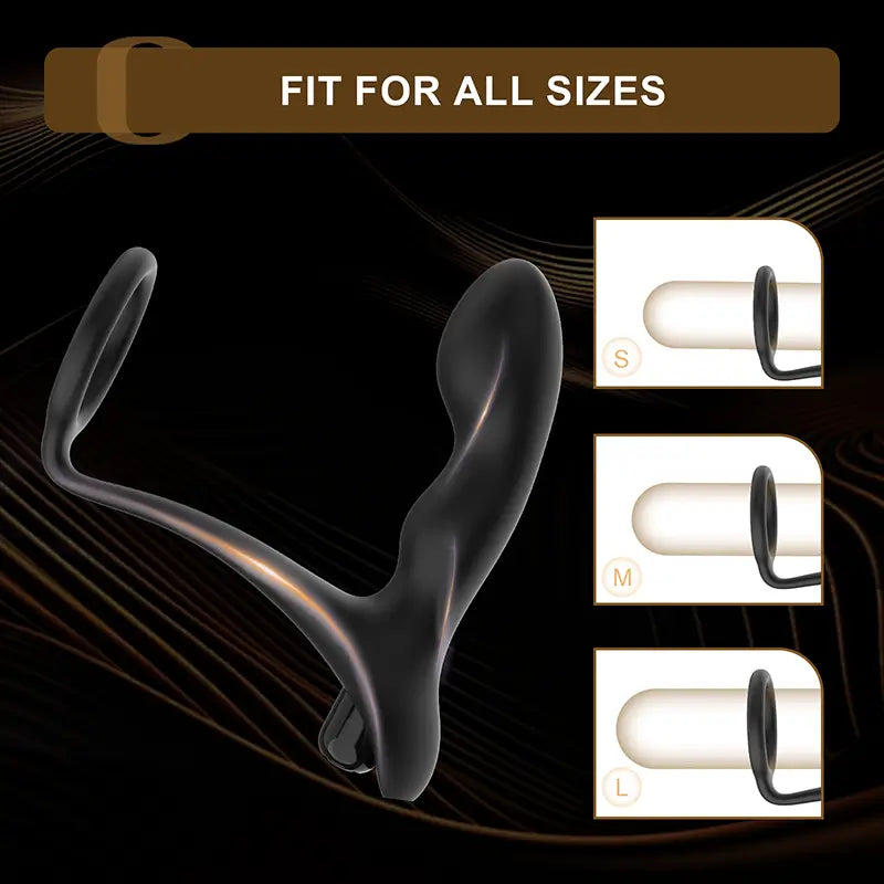 PM1 - Leten Raptor Prostate Massager with Dual Stimulation & 7 Vibration Modes