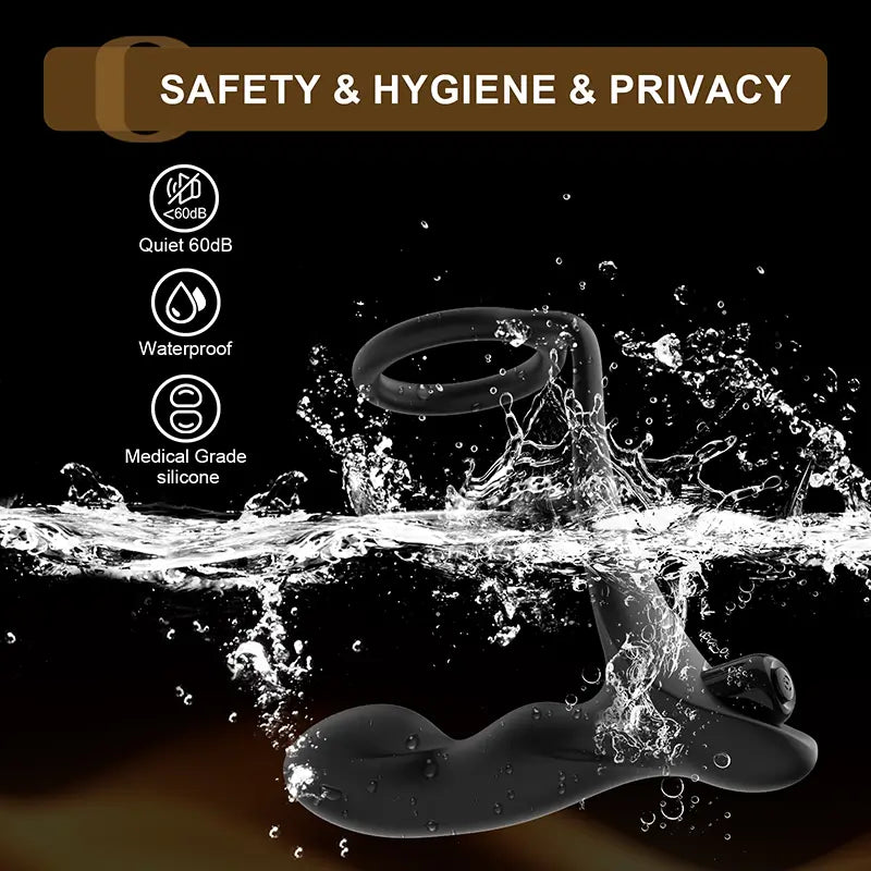 PM1 - Leten Raptor Prostate Massager with Dual Stimulation & 7 Vibration Modes