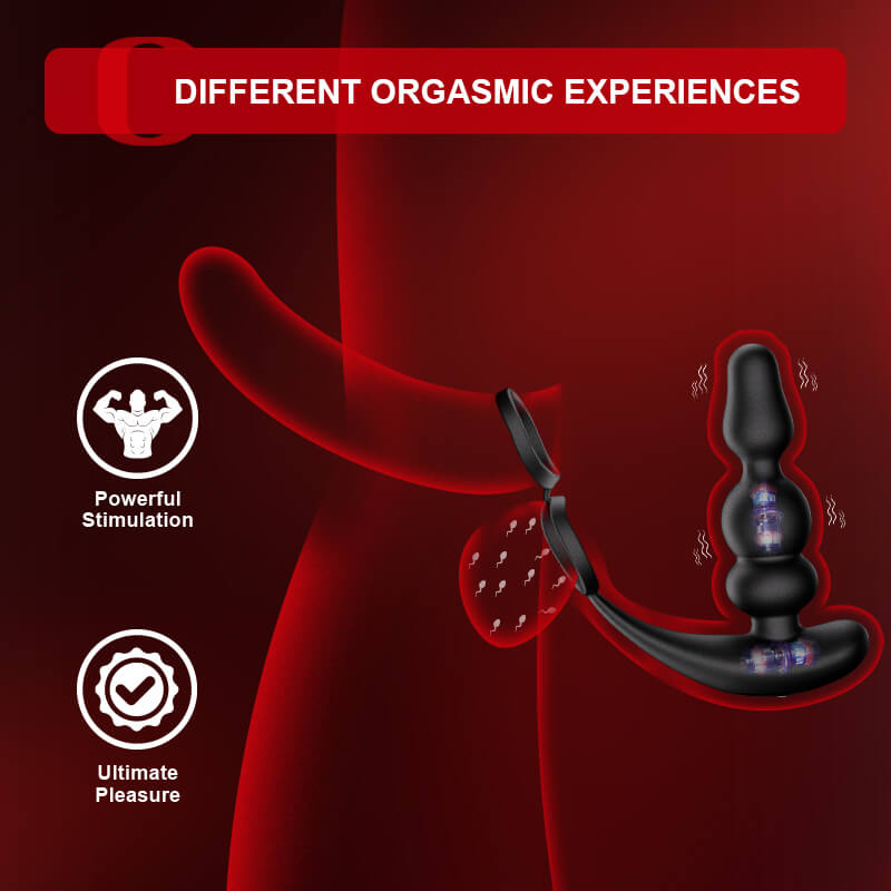PM14 - Wearable Rotating Prostate Massager with Vibration & Remote Control
