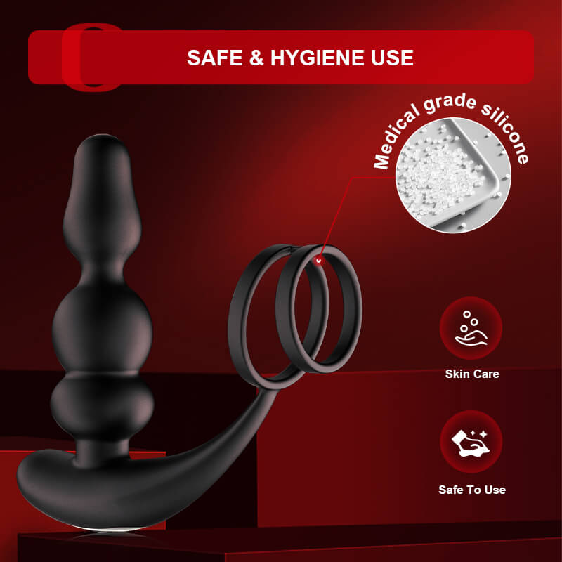 PM14 - Wearable Rotating Prostate Massager with Vibration & Remote Control