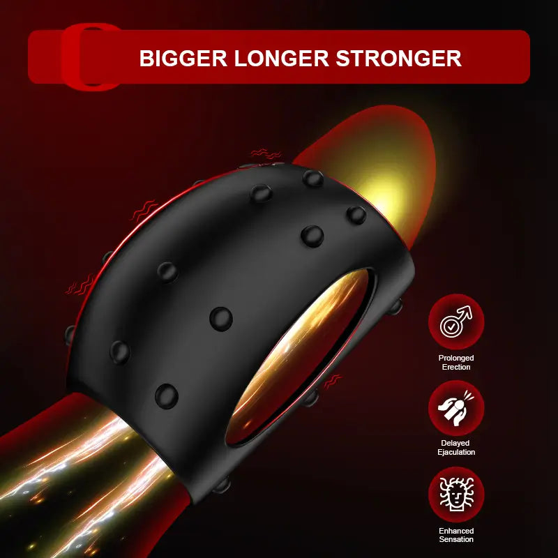 PR2 - 10 Modes Vibrating Cock Ring with Wearable